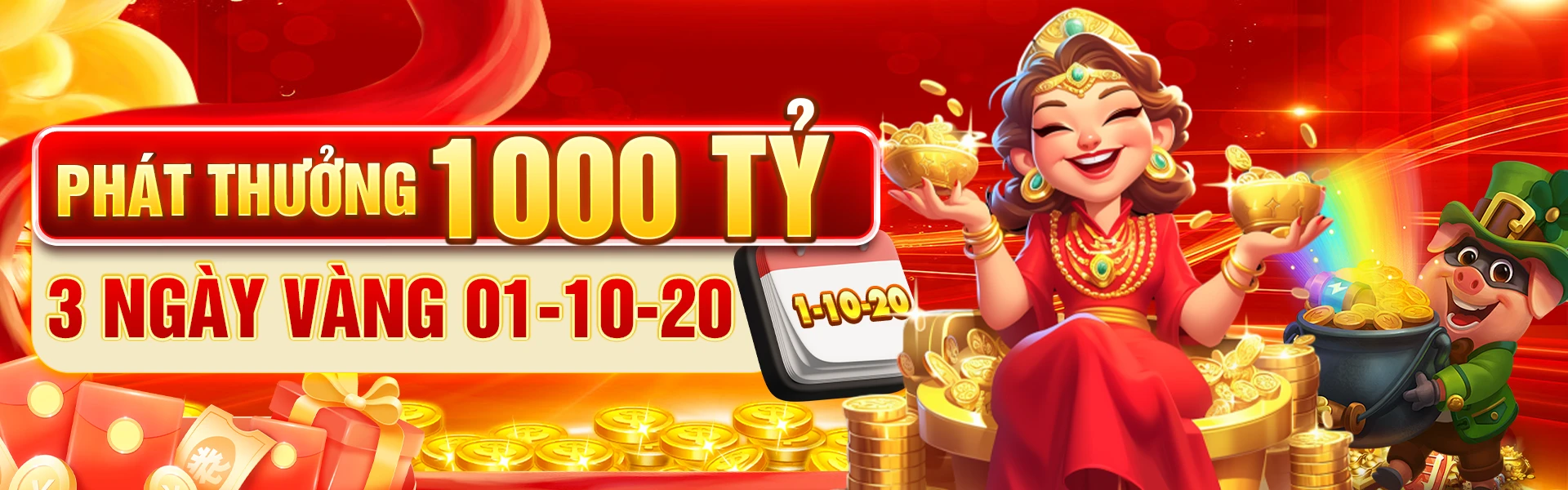 Phát thưởng 1000 tỷ 3 ngày vàng banner