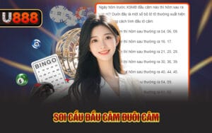 soi cầu đầu câm đuôi câm U888