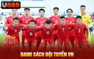 Danh sách đội tuyển VN