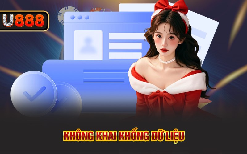 Không khai khống dữ liệu