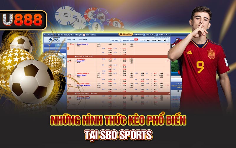 Những hình thức kèo phổ biến tại SBO Sports